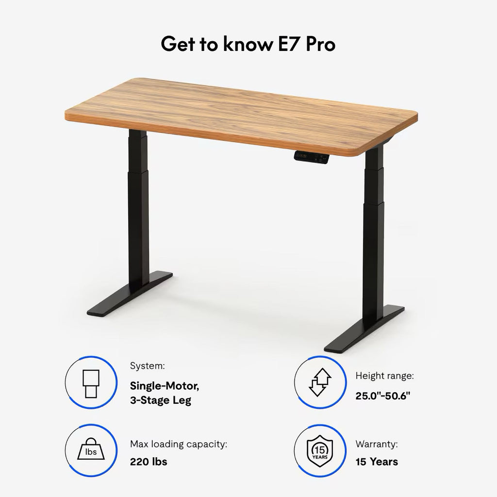 Flexispot E7 Pro electric height adjustable desk