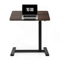 FlexiSpot H7 Pro height adjustable side table, rustic brown