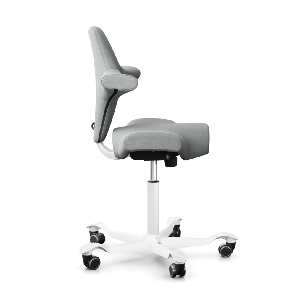 Hag Capisco 8106 Fabric, light grey/white