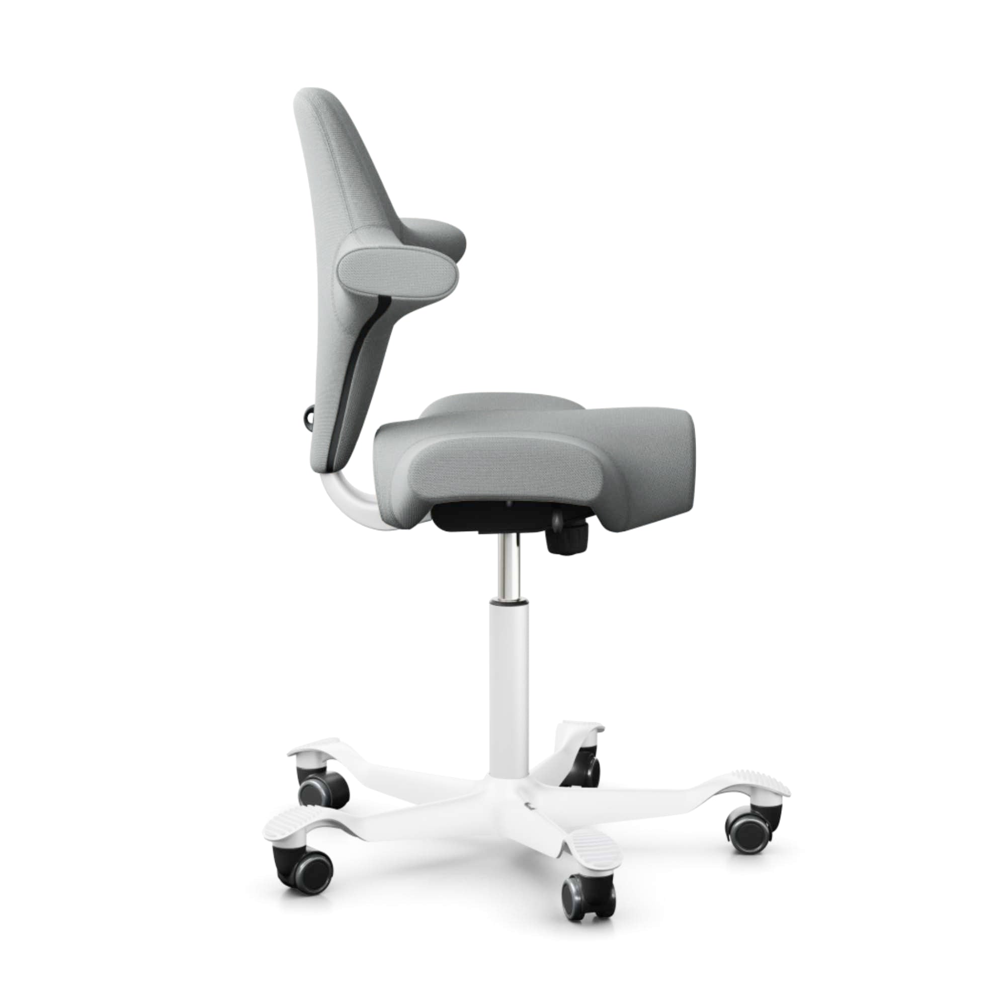 Hag Capisco 8106 Fabric, light grey/white
