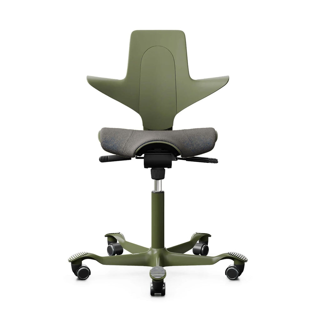 Hag Capisco Puls 8020 fabric, cura moss/moss