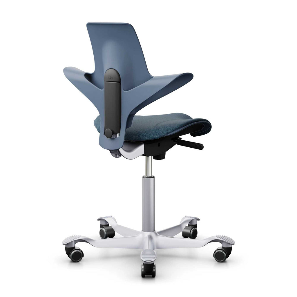 Hag Capisco Puls 8020 fabric, cura blueberry/silver