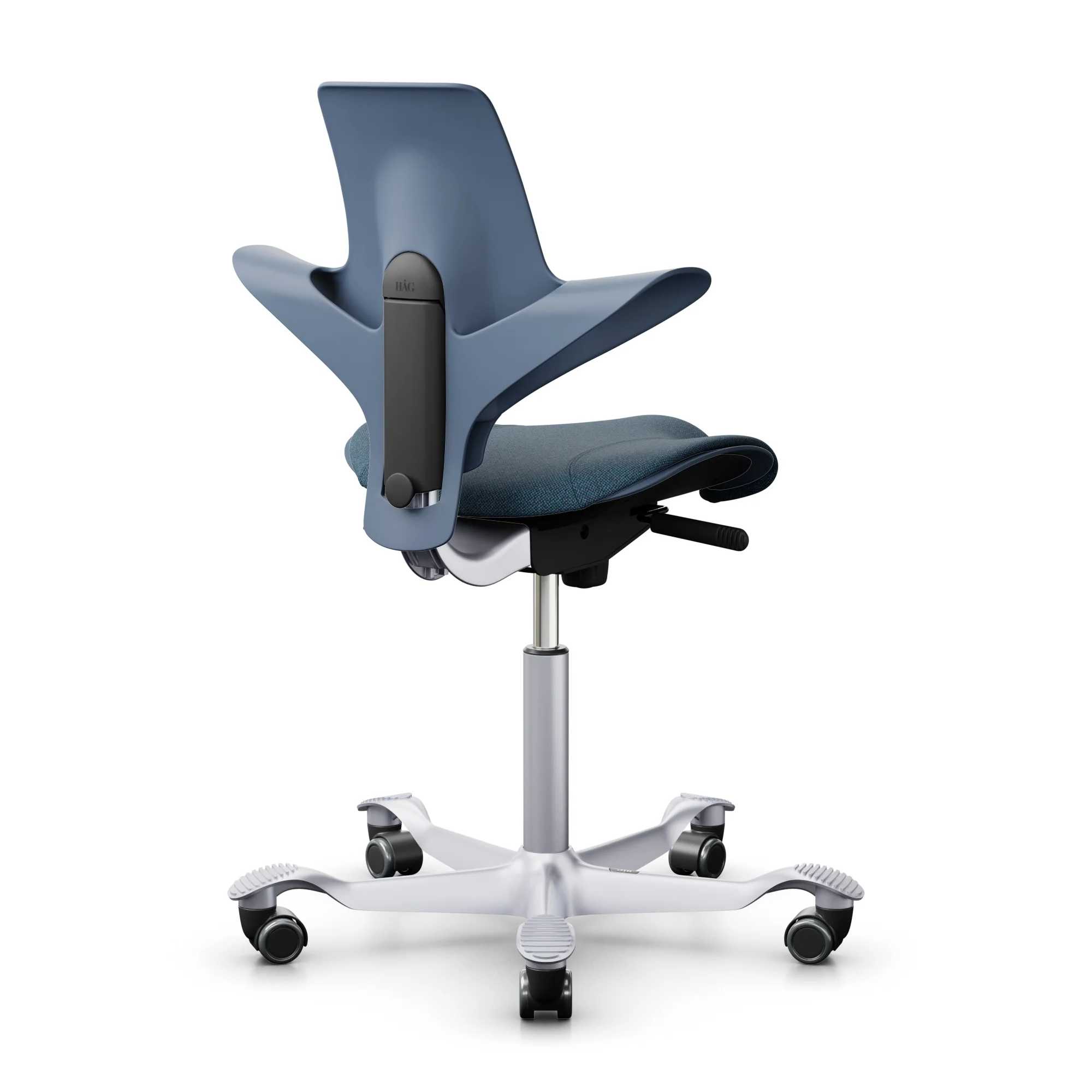 Hag Capisco Puls 8020 fabric, cura blueberry/silver