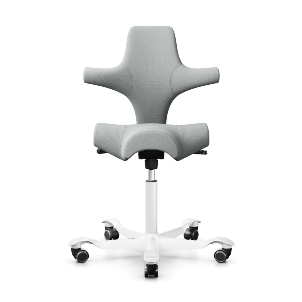 Hag Capisco 8106 Fabric, light grey/white