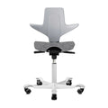 Hag Capisco Puls 8020 fabric, arda grey/white
