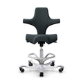 Hag Capisco 8106 Fabric, petrolium/silver