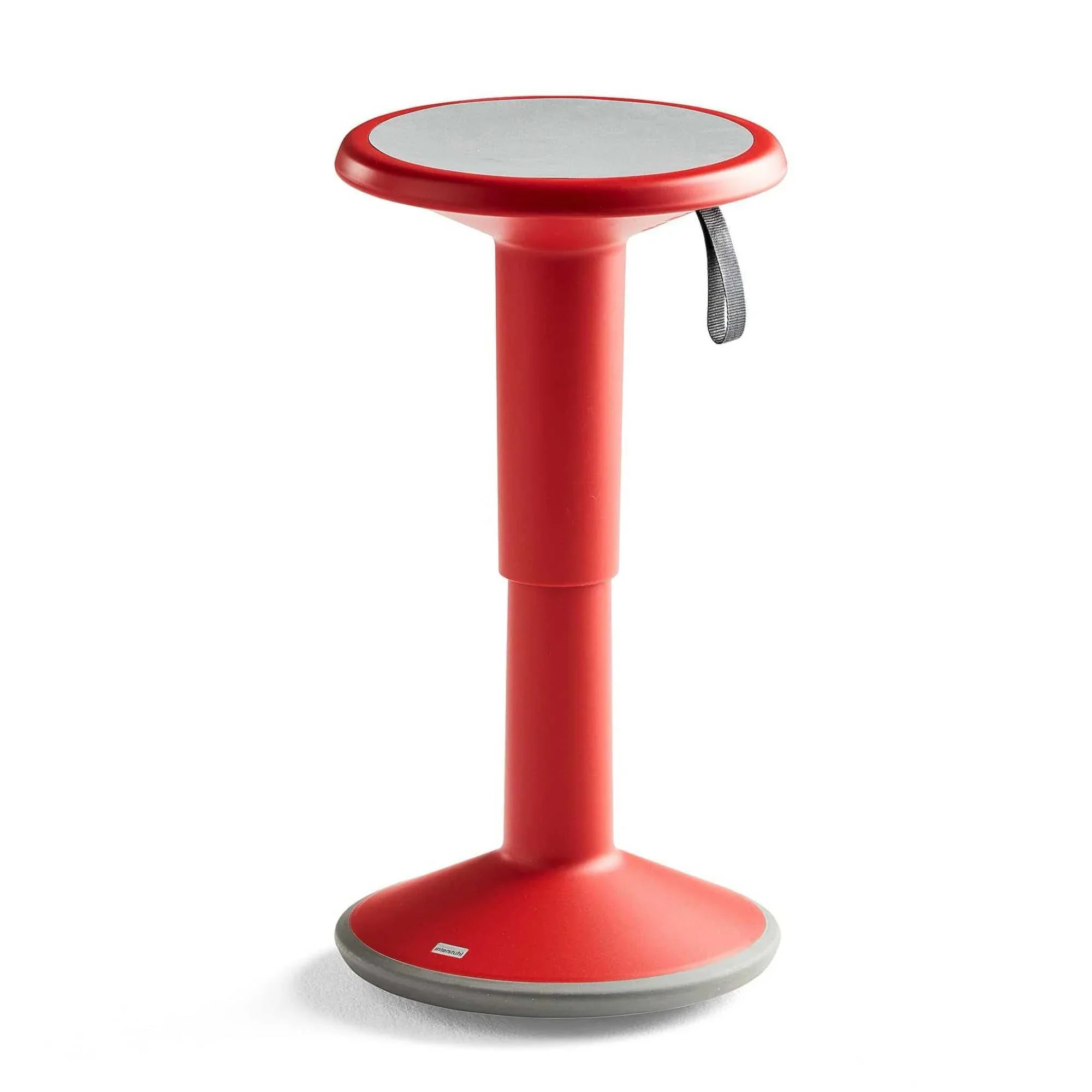 UPis1 100U ergo-stool, bright red