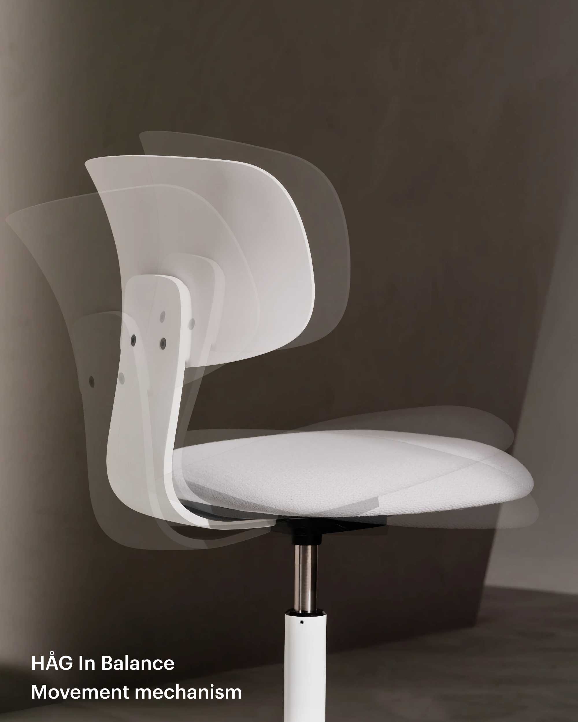 HÅG TION 2140 ergonomic chair with armrest, green (150mm)
