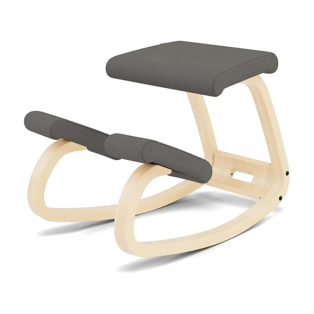 Varier Variable™ kneeling chair, grey/natural